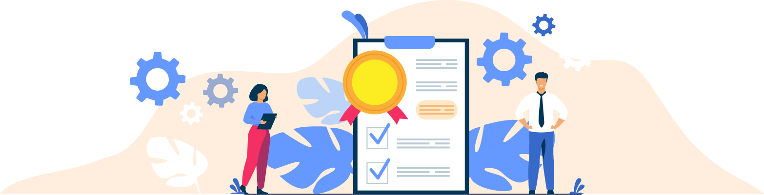 Ilustración de aseguramiento