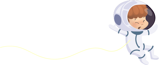 niño con traje de astronauta